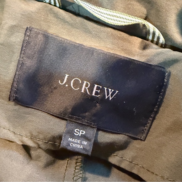 J. Crew ‘Perfect Lightweight Jacket' in "Dark Moss" Size SP ASO Meghan Markle - Picture 4 of 16